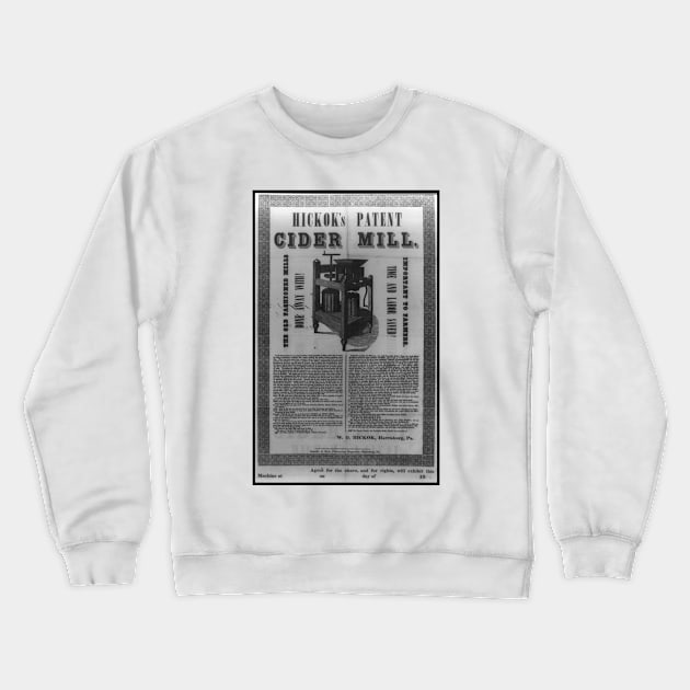 Cider Mill Patent Crewneck Sweatshirt by 3ric-